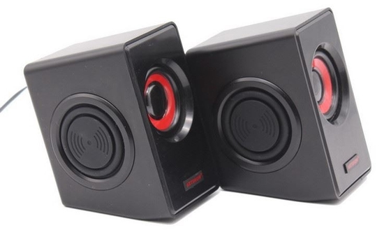 100HZ-18KHZ Desktop Digital Multimedia Speaker 2.0 Powered By USB Loudspeaker 3.5mm