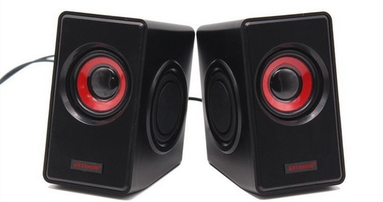 100HZ-18KHZ Desktop Digital Multimedia Speaker 2.0 Powered By USB Loudspeaker 3.5mm
