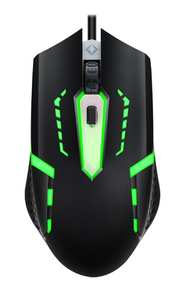 Metal Gaming Keyboard With 104 Keys FN+F1-F12 Functions LED Backlight Gaming Mouse With Adjustable DPI (500-1500) RGB Lighting