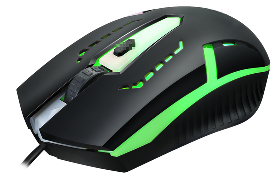 Metal Gaming Keyboard With 104 Keys FN+F1-F12 Functions LED Backlight Gaming Mouse With Adjustable DPI (500-1500) RGB Lighting
