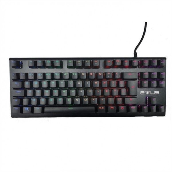 Bezprzewodowa klawiatura mechaniczna 87 Mysz podświetlana RGB Przewodowa ochrona przed kurzem do maszyny do pisania