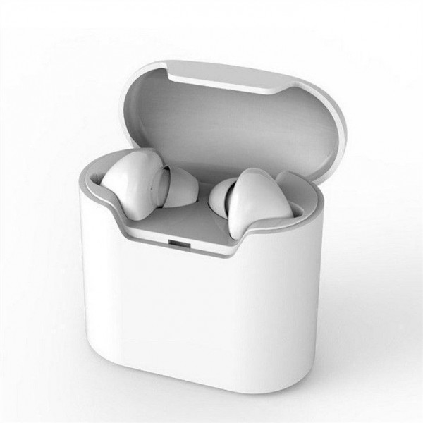 Prawdziwe bezprzewodowe słuchawki Airbuds Bezprzewodowe słuchawki douszne HFP Słuchawki Bluetooth z redukcją szumów 4.2 Hi-Fi Stereo