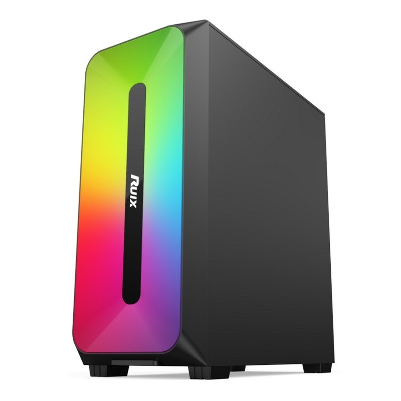 Obudowa Micro ATX/ATX/ITX Dazzle ARGB Effect Panel przedni Zasilacz montowany na dole Dostępny w kolorze czarnym i białym