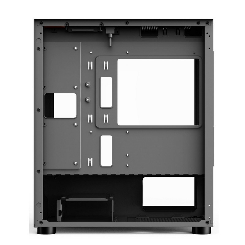 Obudowa komputerowa ETEK - otwierający się lewy panel Zasilanie Górna montaż Instalacja wentylatory RGB Panel prosty i hojny