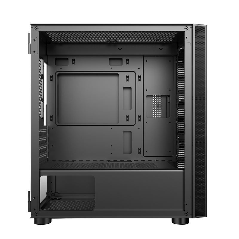 Obudowa komputerowa ETEK - otwierający się lewy panel Zasilanie Górna montaż Instalacja wentylatory RGB Panel prosty i hojny