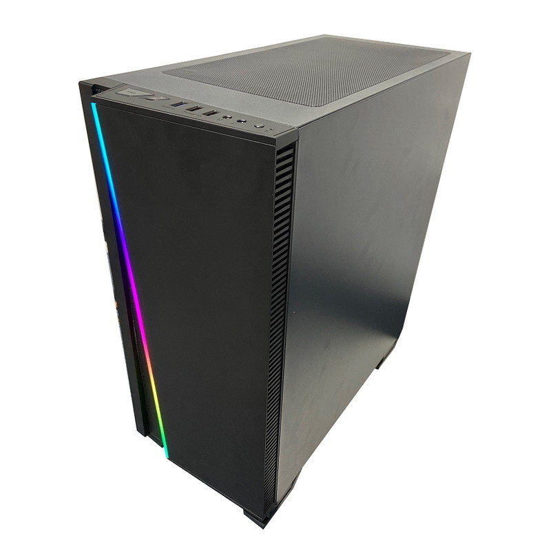 Szafka komputerowa ATX ITX Tunel czasowy RGB Pełna wieża Szklana obudowa PC 36 cm Radiator