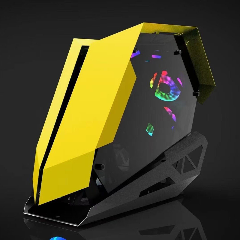 Camaro MidTower ATX PC Obudowa komputera do gier Chłodnice Fajna obudowa procesora USB 3.0 Panel I/O