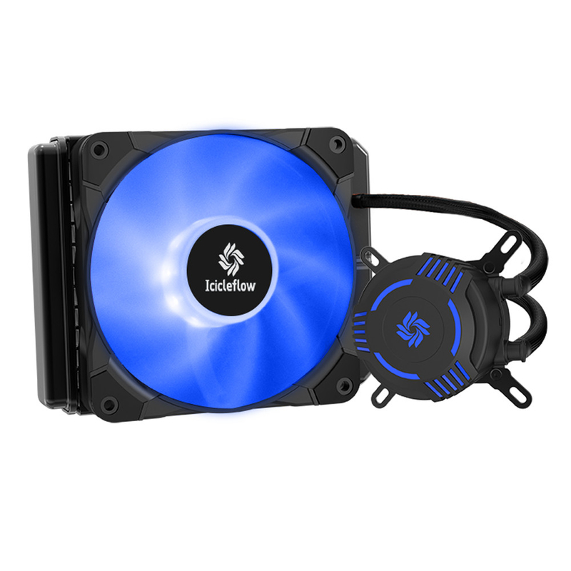 120mm RGB CPU obudowa komputera chłodnice chłodnicy szczelna pompa o wysokim przepływie do procesora AMD/Intel