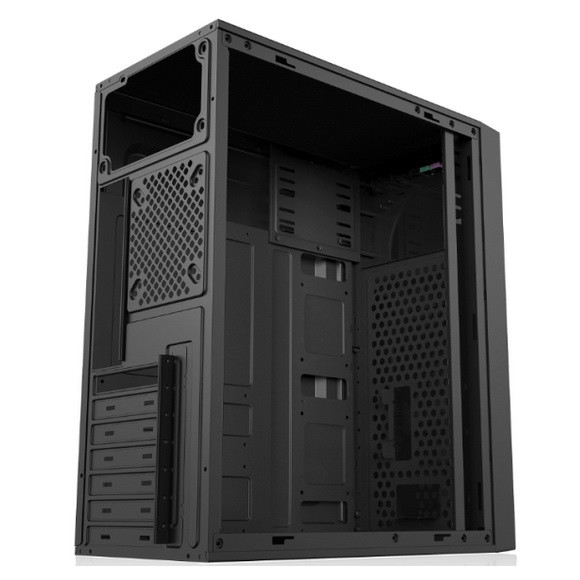 Panel akrylowy ATX Szafka komputerowa RGB Obudowa komputera do gier Czarna obudowa Przedni panel ABS z paskiem świetlnym RGB