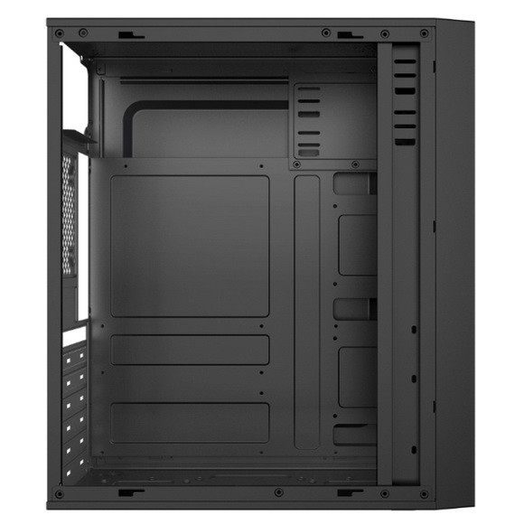 Panel akrylowy ATX Szafka komputerowa RGB Obudowa komputera do gier Czarna obudowa Przedni panel ABS z paskiem świetlnym RGB