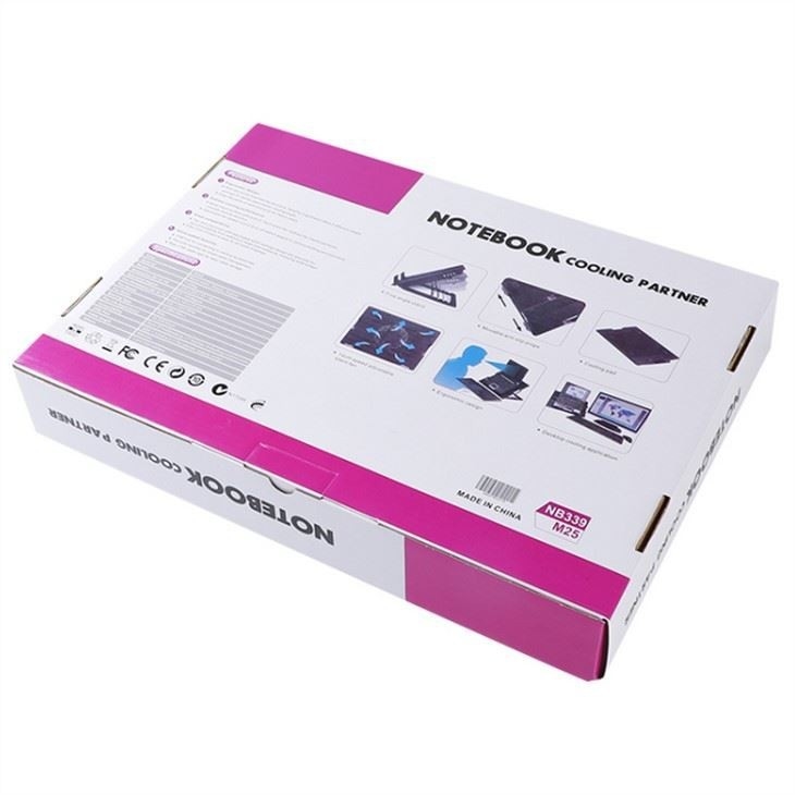 ETEK- ODM Cichy chłodnik kwantowy laptopa z 1 wentylatorem Cichy chłodnik notebooka 14cm Duży wentylator