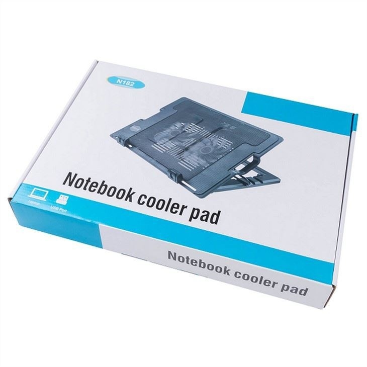 ETEK - Regulowana podkładka chłodząca do laptopa z regulacją wentylacji do laptopów, notebooków, tabletów PC, Microsoft Surface