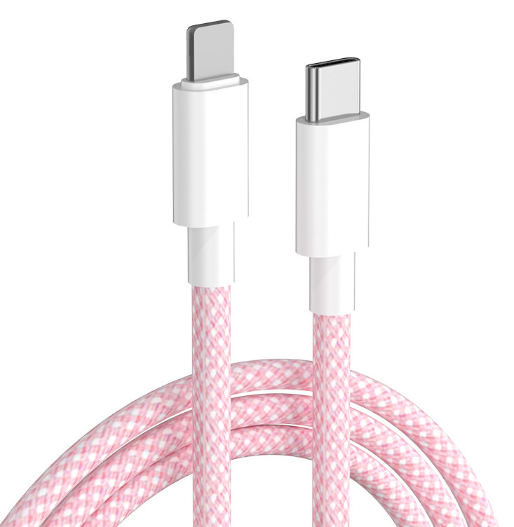 PD 27W TPE Szybki kabel danych USB typu C do Lightning do ładowania iPhone'a