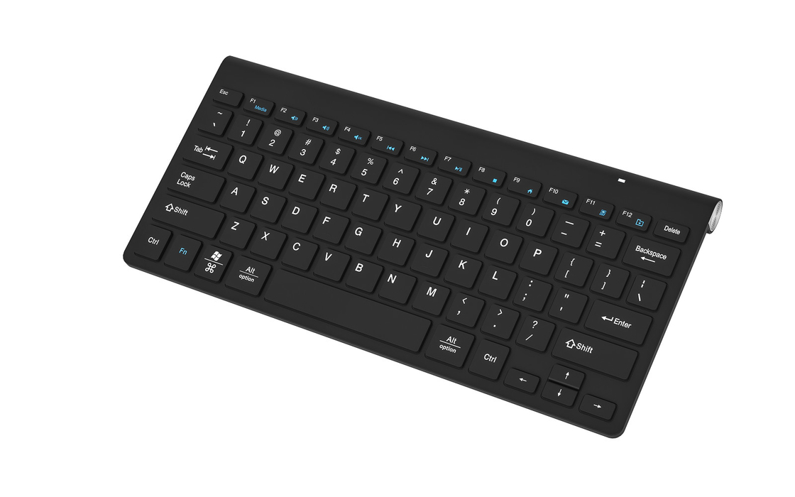 Bezprzewodowy 2.4G All Black klawiatura i mysz prosty styl do biura domowego