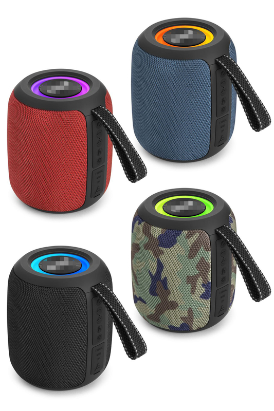 Przenośny 10W Hi-Fi Running Marquee Radio Bluetooth Speaker z światłami, nadaje się do sparowania z telewizorem lub projektorem, aby cieszyć się wysokiej jakości domowym audio i wideo