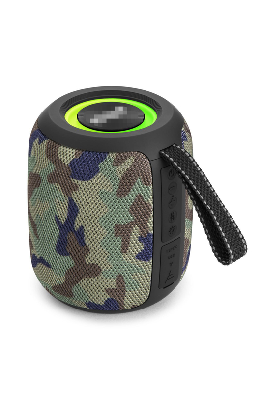 Przenośny 10W Hi-Fi Running Marquee Radio Bluetooth Speaker z światłami, nadaje się do sparowania z telewizorem lub projektorem, aby cieszyć się wysokiej jakości domowym audio i wideo