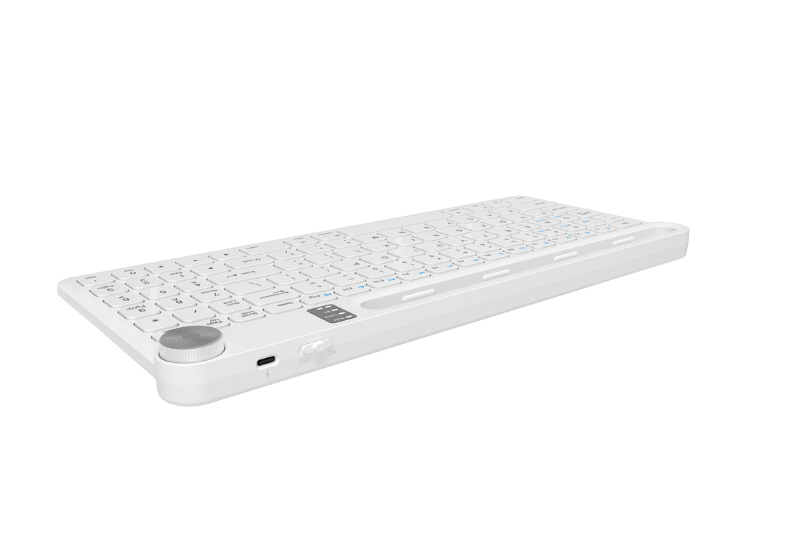 Klawisza Bluetooth 3.0 lub 5.0 z 96 klawiszami, przenośna do częstego używania przez urządzenia mobilne z tabletami lub laptopami