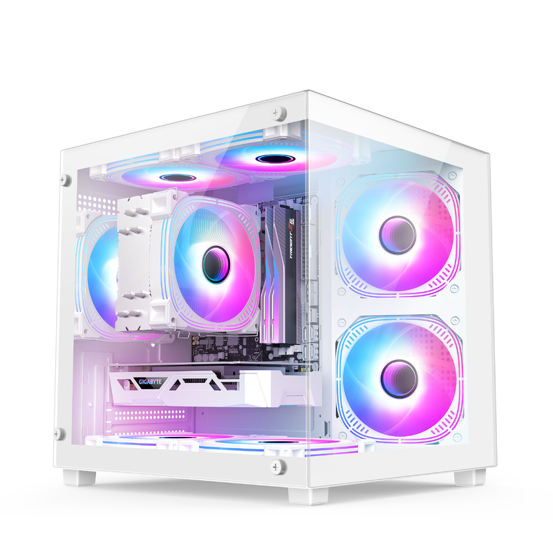 Micro-ATX / ITX PC Case Awesome Rozpraszanie ciepła obsługuje wiele różnych konfiguracji sprzętu dla profesjonalistów