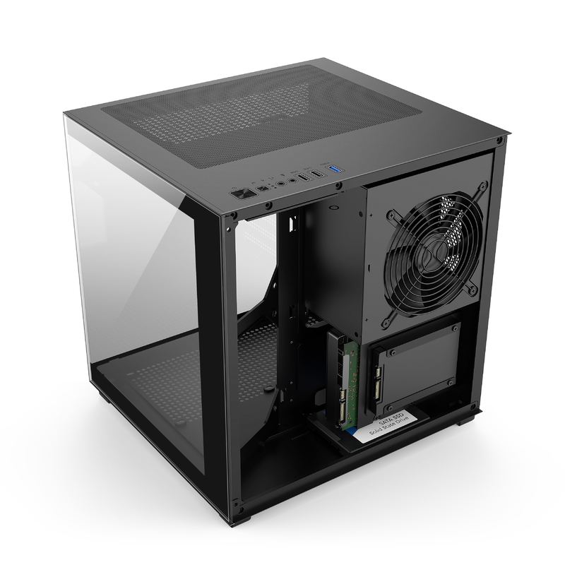 Micro-ATX / ITX PC Case Awesome Rozpraszanie ciepła obsługuje wiele różnych konfiguracji sprzętu dla profesjonalistów