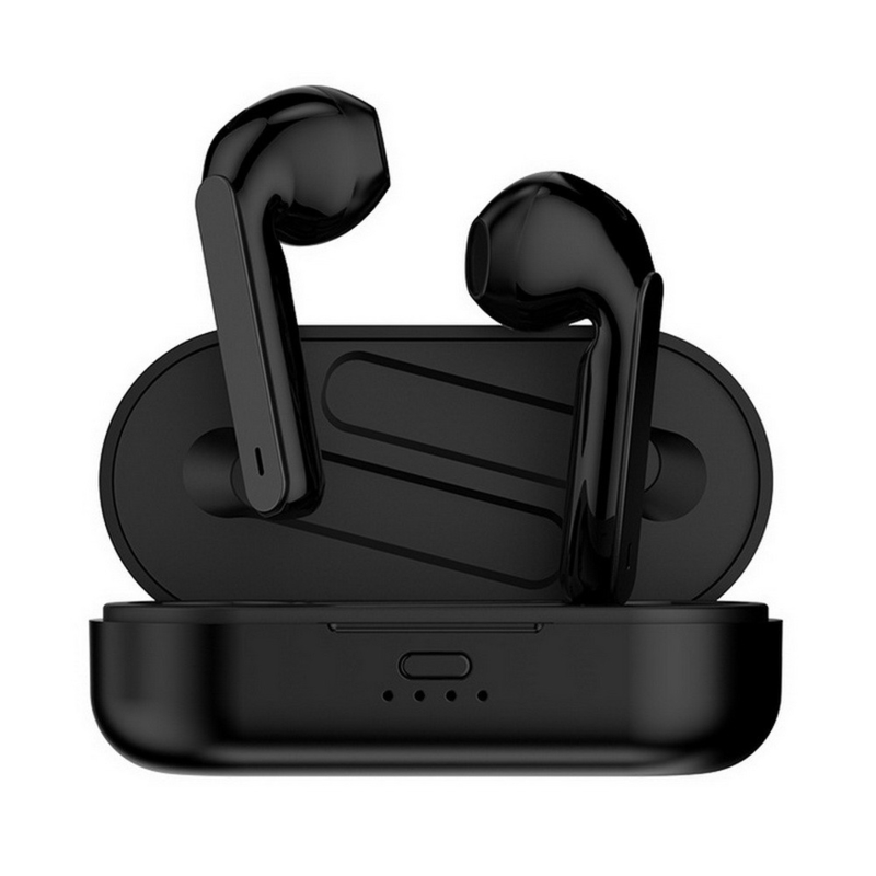 ETEK bezprzewodowe słuchawki, Bluetooth z mikrofonem, pół w uszach, redukcja hałasu dla czystych rozmów, głęboki bas, wodoodporny