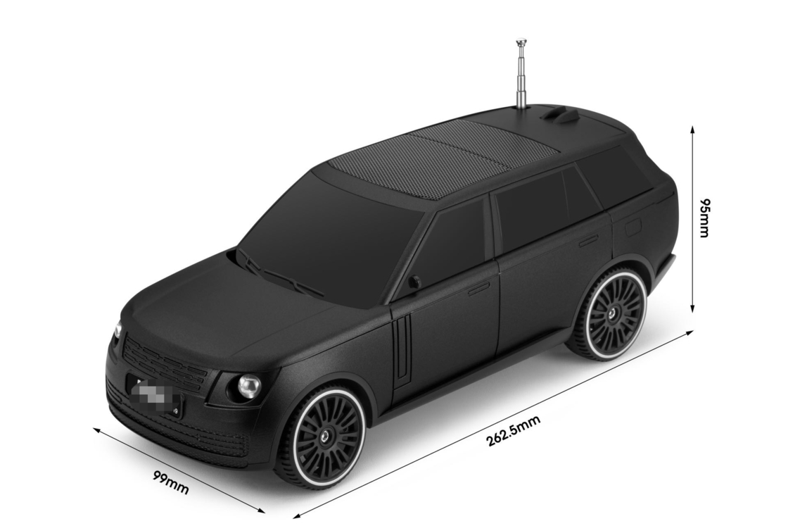 Przenośny bezprzewodowy głośnik Bluetooth Hi-Fi o mocy 10 W dostarczający silny, krystalicznie czysty dźwięk dla Twojego komputera telewizyjnego lub telefonu komórkowego