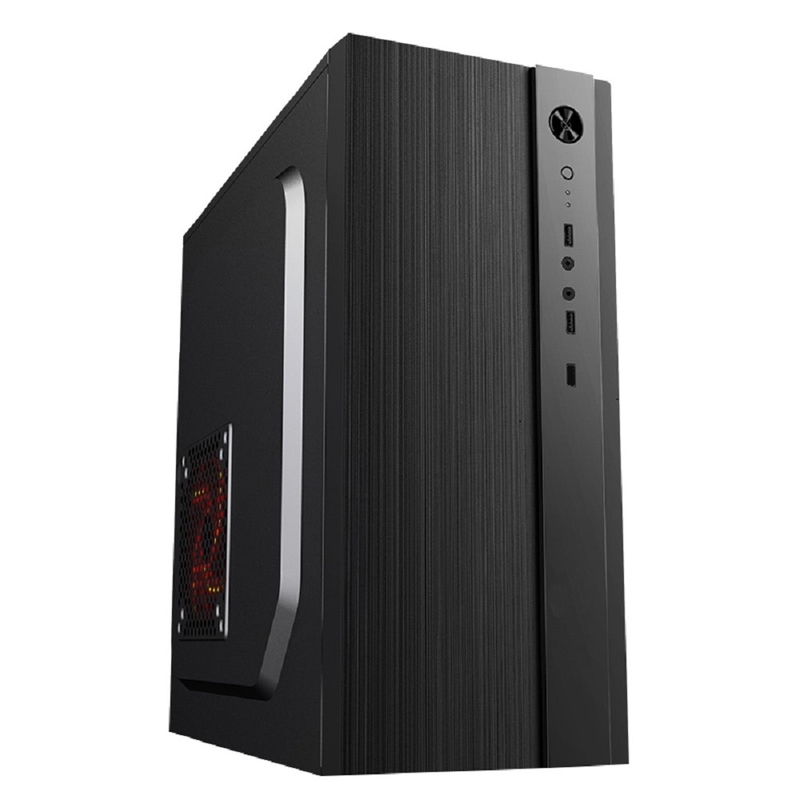 Wspiera płyty główne ATX Micro ATX i ITX z 7 gniazdkami rozszerzeniowymi, oferuje solidną konstrukcję dla środowiska biurowego