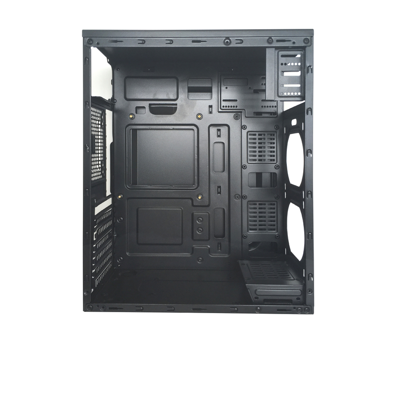 Wspiera płyty główne ATX Micro ATX i ITX z 7 gniazdkami rozszerzeniowymi, oferuje solidną konstrukcję dla środowiska biurowego