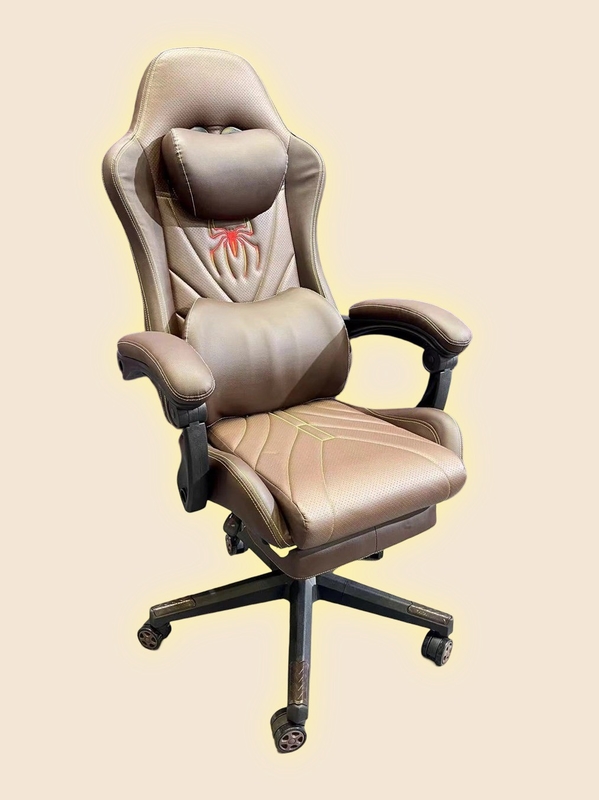 Wysokiej klasy krzesło do gier z ergonomicznym wzornictwem, regulowalnymi częściami, wygodnymi materiałami do najwyższej klasy gier.
