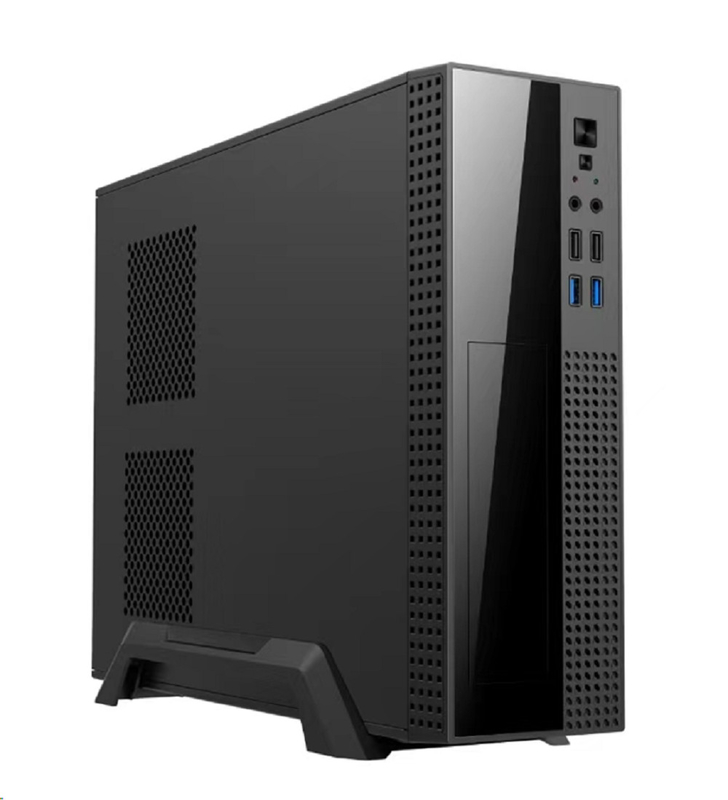 Obudowa komputerowa obsługuje Micro ATX i ITX, posiada silną skalowalność pamięci masowej, różnorodne interfejsy z przodu, wentylator 8 cm do chłodzenia