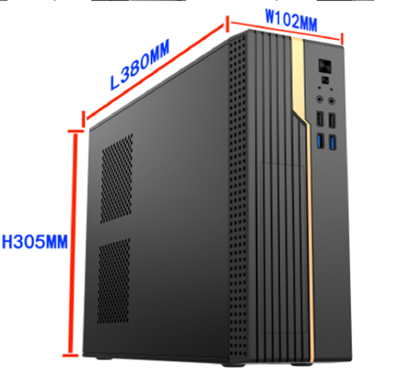 Obudowa komputerowa obsługuje Micro ATX i ITX, posiada silną skalowalność pamięci masowej, różnorodne interfejsy z przodu, wentylator 8 cm do chłodzenia
