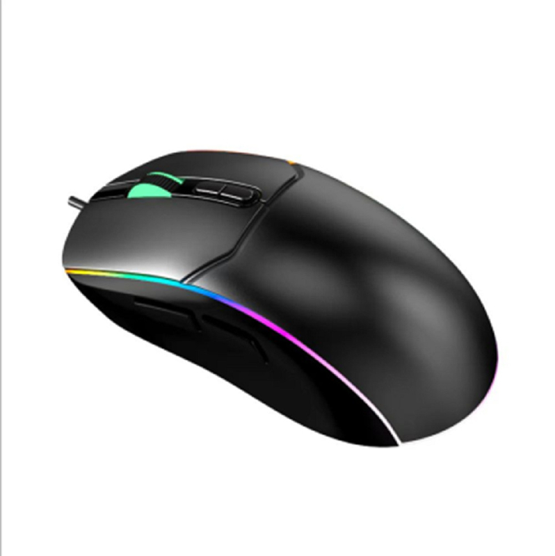 Wielofunkcyjna definicja makro 704F Chip regulowalny DPI dostosowywalne logo Zaawansowana mysz do gier z silnikiem laserowym