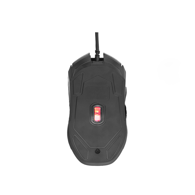 Oświetlenie RGB, 4-stopniowa regulacja DPI, USB plug-and-play, ergonomiczna mysz do gier 6D dla profesjonalistów i użytkowników ogólnych