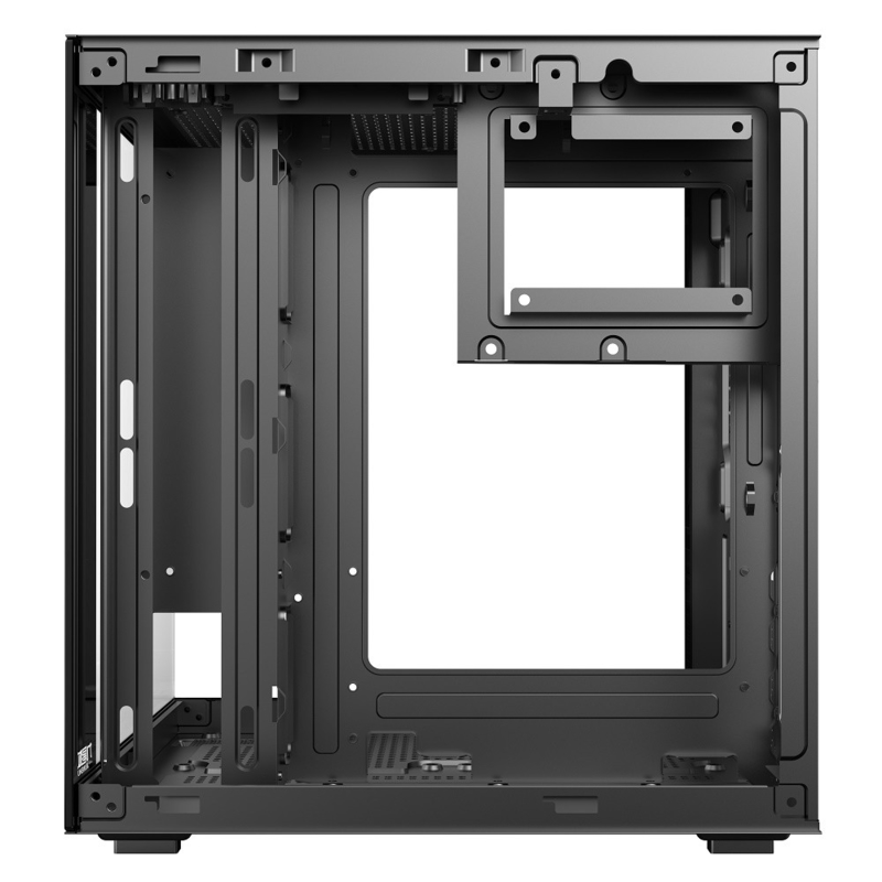 Obudowa do komputerów MATX/ITX obsługuje karty graficzne do 320 mm CPU chłodniki do 165 mm 1 dysk twardy 2 dyski SSD 3 x 12 cm Fani za pieniądze