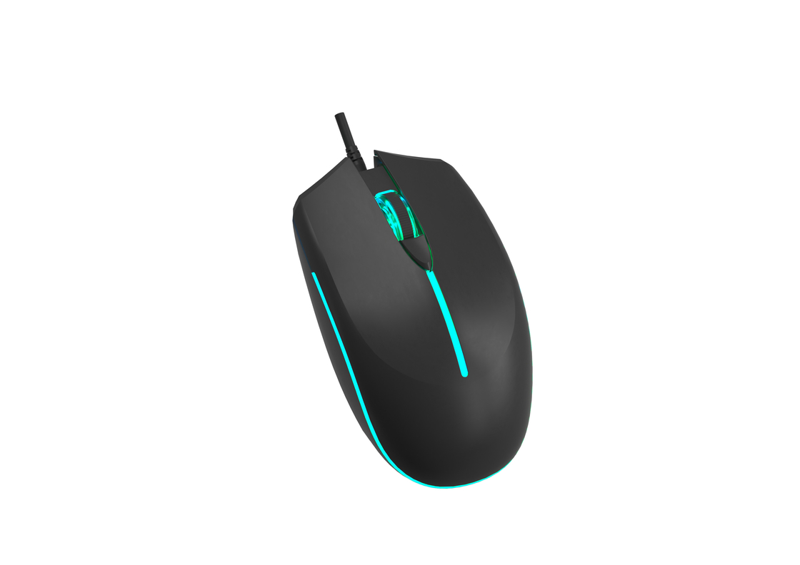 Dostosowalna mysz do gier 4D, ultra-lżejsza, płynne przewijanie, technologia śledzenia optycznego, ergonomiczna konstrukcja. Idealna dla graczy