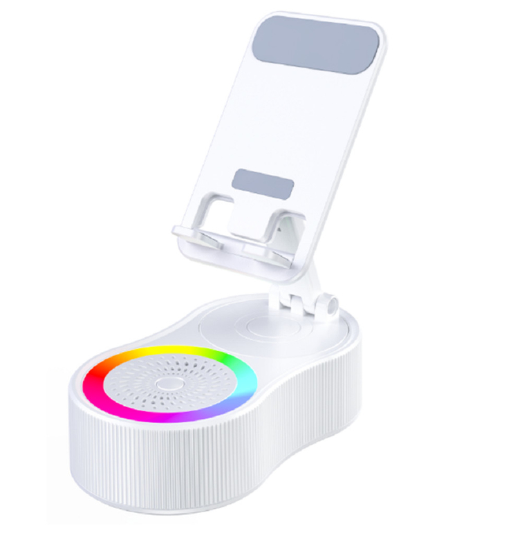 Zintegrowany głośnik Bluetooth 3000mAh Power Bank Z Portem USB TWS Pairing RGB Lighting Przenośny Dla Miłośników Muzyki