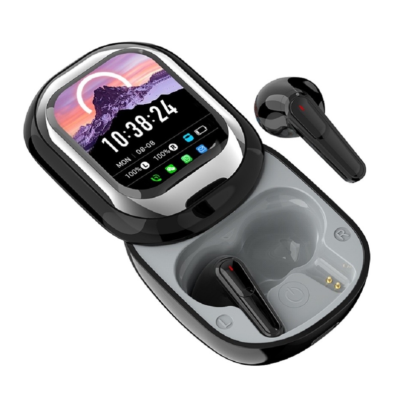 Bluetooth V5.4 Kontrola dotykowa 1 godzina ładowania 3,5 godziny czasu rozmowy IP4 wodoodporny Wspiera WhatsApp Facebook powiadomienia