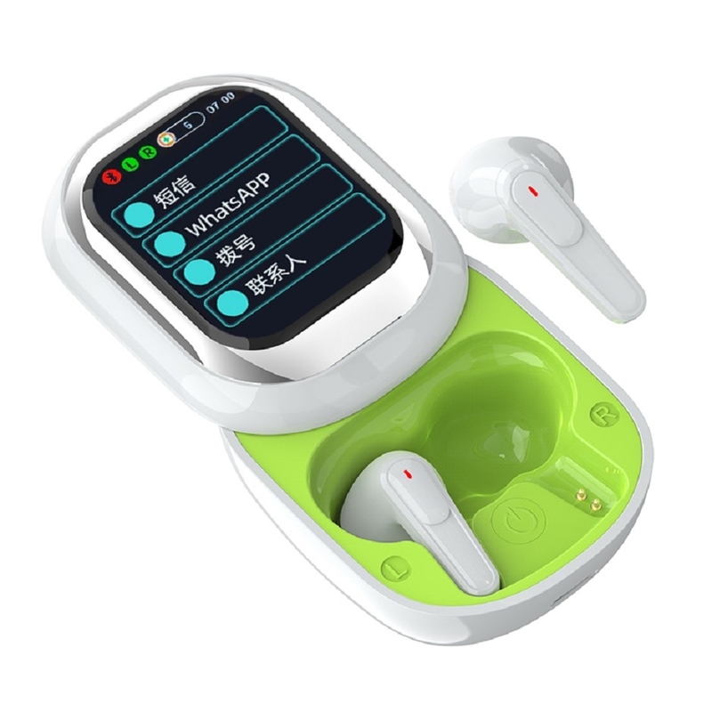 Bluetooth V5.4 Kontrola dotykowa 1 godzina ładowania 3,5 godziny czasu rozmowy IP4 wodoodporny Wspiera WhatsApp Facebook powiadomienia