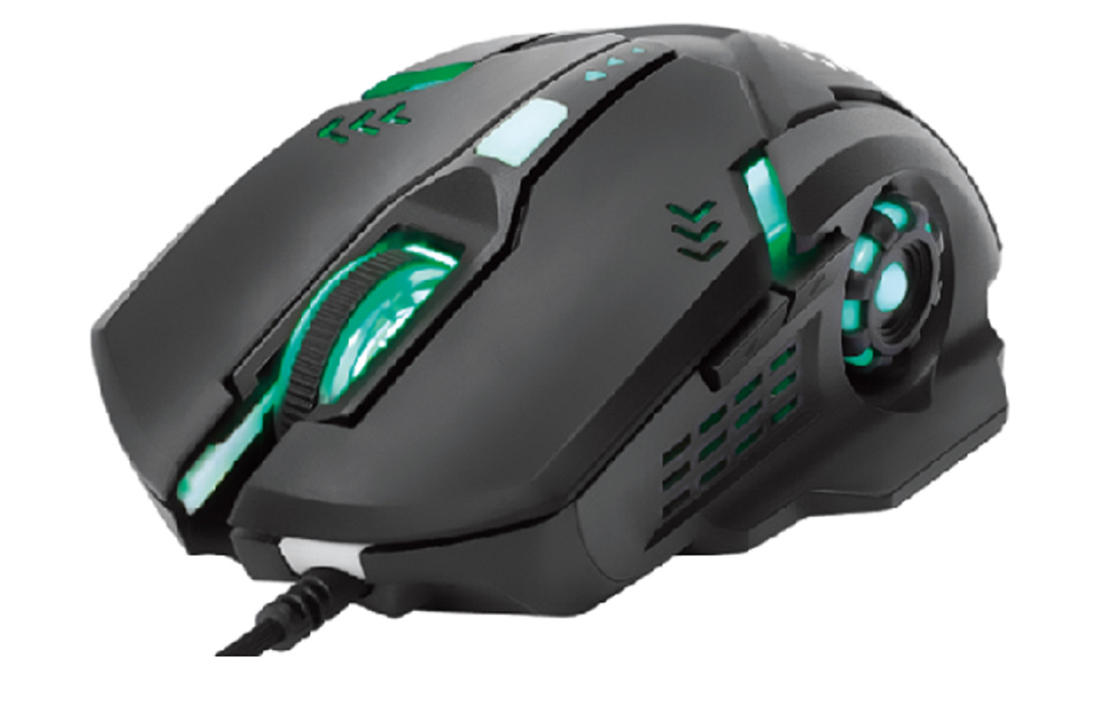 6D Design RGB Backlight 800-1200-1600-2000 DPI Switch Ergonomiczne lekkie klawiatury Mysz dla graczy