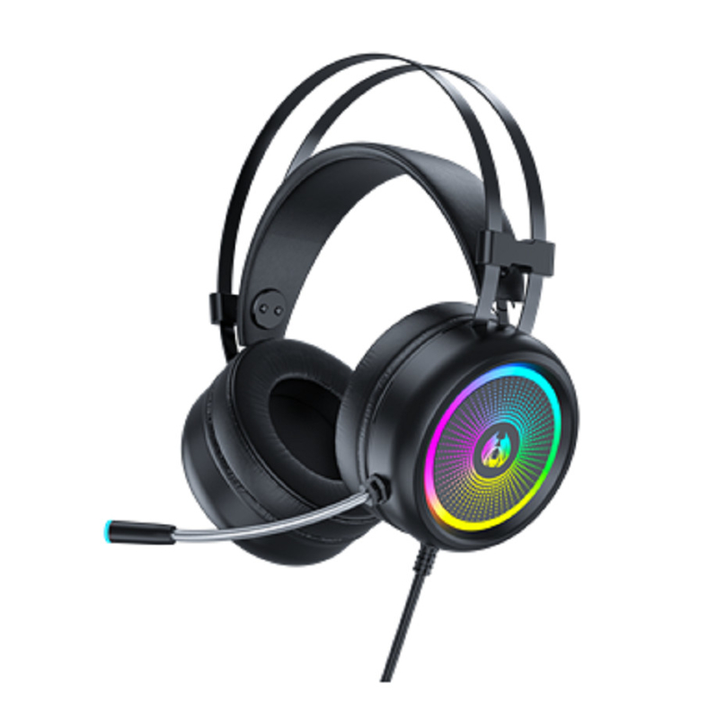 Bluetooth Słuchawki 16,8M Kolory RGB 7,1 Efekty dźwiękowe 20Hz-20kHz Zakres częstotliwości Φ50mm Głośnik 6,0*5,0mm Mikrofon wszechstronny dla graczy