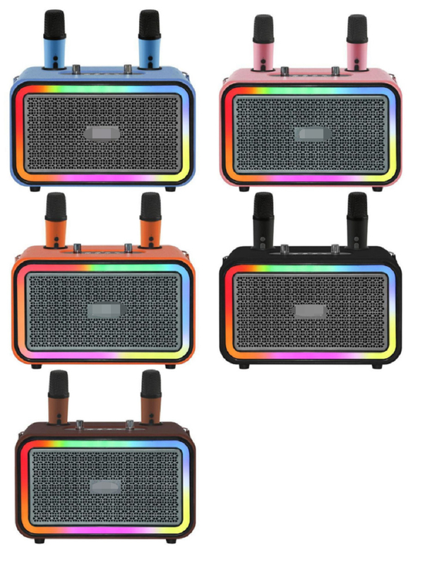 Wysokiej wiarygodności MVSILICON IC Chip Z DSP Sound Processing Wykorzystując dwa 4-calowe Woofery 3000mAh Bateria podwójny mikrofony bezprzewodowe