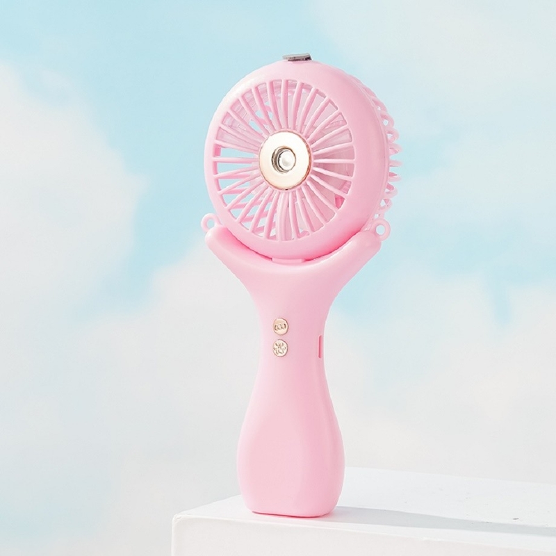 500mAh Bateria 2 godziny ładowania 3 prędkości wiatru 148g lekkie Halterneck Desktop Ręczny 3 w 1 Nano Spray Fan