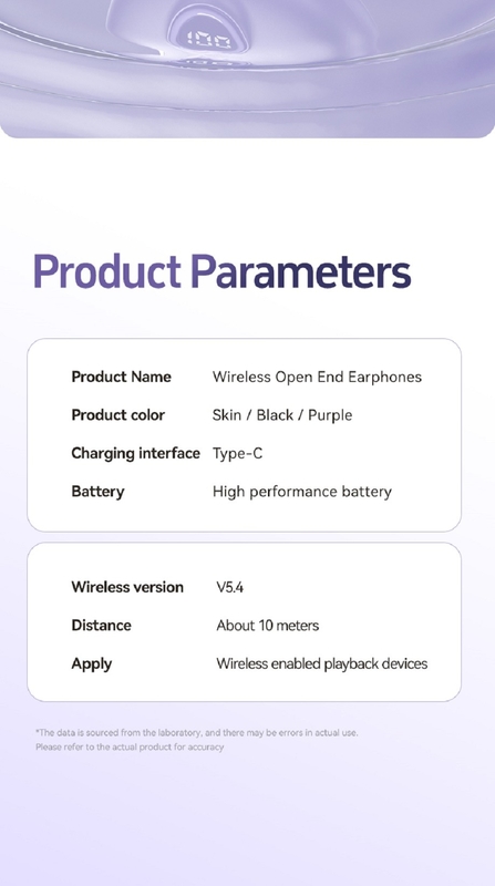 Bluetooth 5.4 Wsparcie A2DP/AVRCP/HFP Tytanowy diafragma Głośnik 4g na ucho wodoodporny Odporny na pot dla ludzi biznesowych Gracze