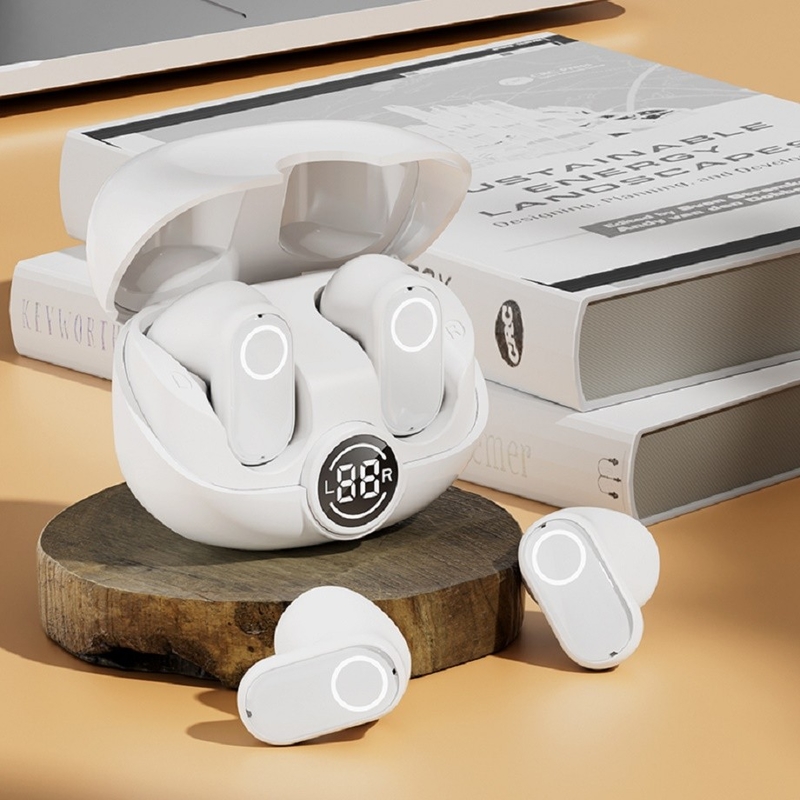 Bluetooth słuchawki słuchawki 5.4 4-5 godzin na ładowanie 600mAh Obudowa 4.8g 2.8×2.5×1.8cm zoptymalizowane mikrofony Dynamiczne kolory