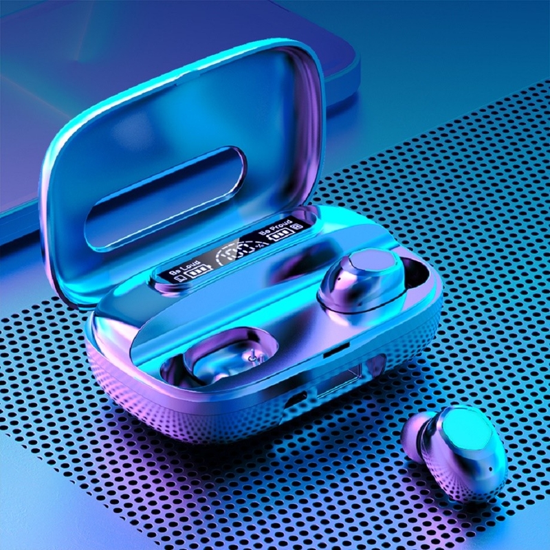 Bluetooth 5.1 słuchawka obsługuje protokoły A2DP/AVRDP/HFP słuchawki 40mAh Pudełko do ładowania 500mAh F10 Dynamic Drive for Business & Sport