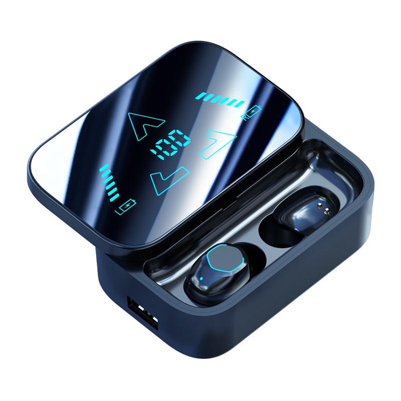 Design przesuwanego przedziału Inteligentny wyświetlacz lusterkowy Wysokiej prędkości Bluetooth 5,3 słuchawki All-weather Bateria Życie wodoodporne Do sportu