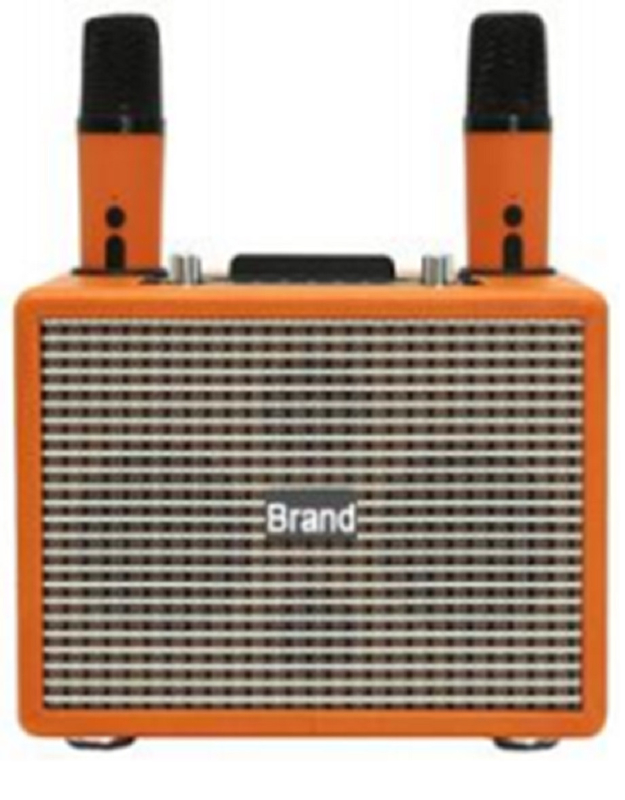 ETEK Dual LTK53101 Wzmacniacze z 3-calowymi głośnikami pełnego zasięgu 40mm Tweeter i Dual Wireless Mics Home Karaoke Speaker