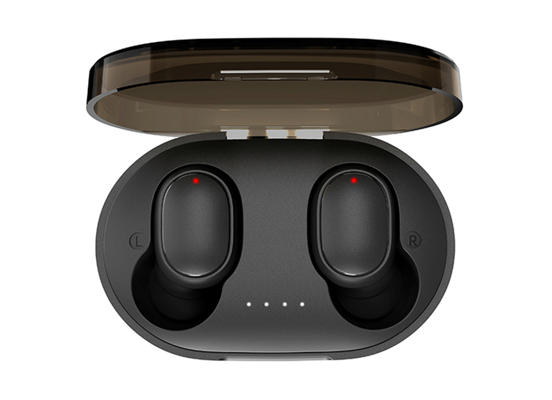 Lekkie i mini projekt Bluetooth słuchawki słuchawki stabilne Bluetooth 5.1 połączenie, całkowita żywotność baterii około 12 godzin, F8 Dynamic Sound Quality
