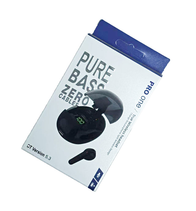 ETEK TWS Headset Single Ear 32 × 18.5 × 19.5mm F10 Speaker Typ-C Szybkie ładowanie Kolorowa skrzynka opakowania dla graczy