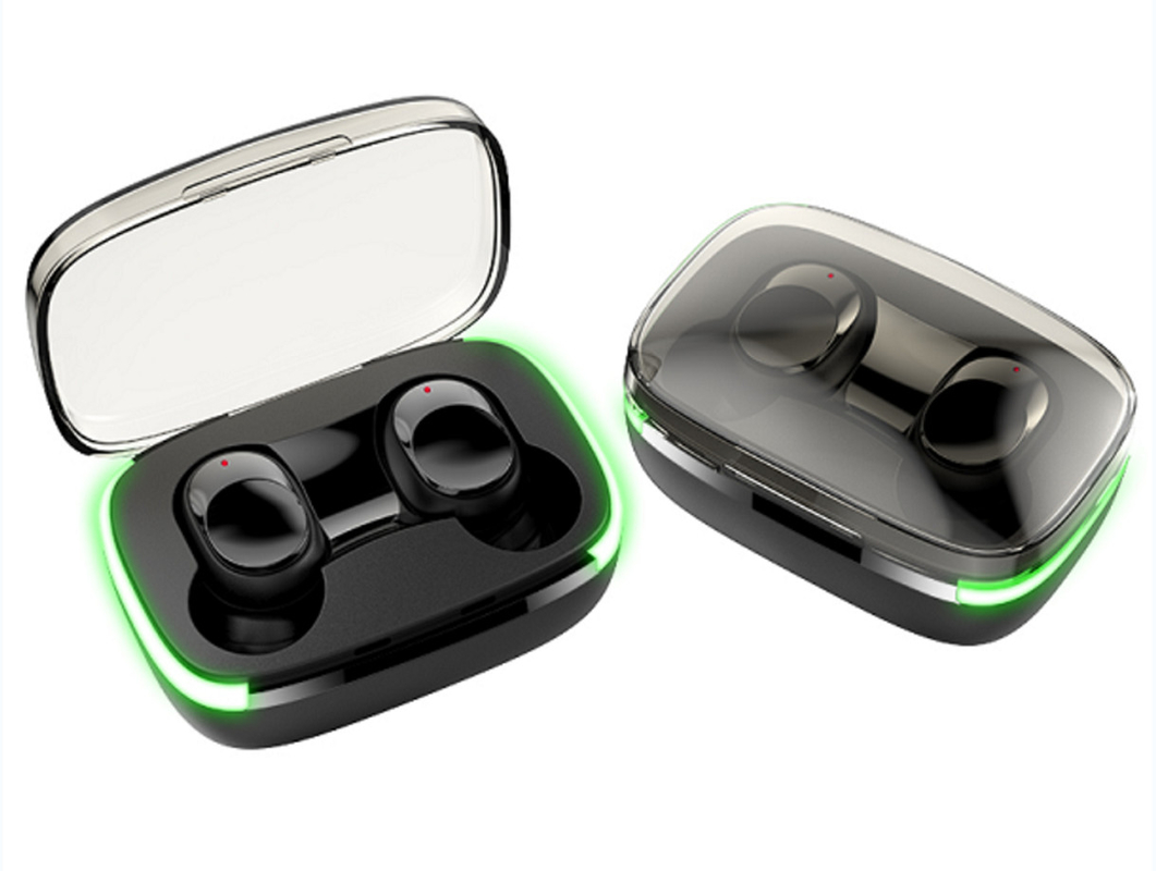 ETEK F8 Głośnik obsługuje MICRO/USB-C Dostosowalny 30mAh akumulator słuchawkowy 200mAh Pudełko do ładowania Małe lekkie