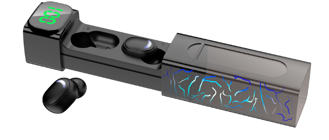 Bluetooth słuchawki niskie opóźnienie Długi czas pracy baterii 4 godziny Ładowanie 200mAh Obudowa F8 Miedziana głośnik wbudowany w ochronę baterii